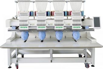 ZOJE ZJ-1204HC Вышивальная 4х-головочная 12-ти игольная машина